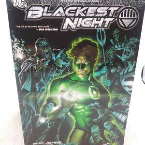 Marvel DC Comics Green Lantern Blackest Night Graphic Novel Geoff Johns Reis